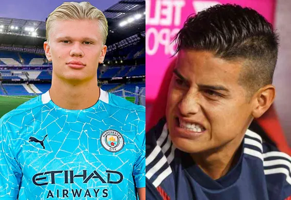 Erling Haaland ya tiene sus maletas en Inglaterra y James tendrá un nuevo rumbo pronto.