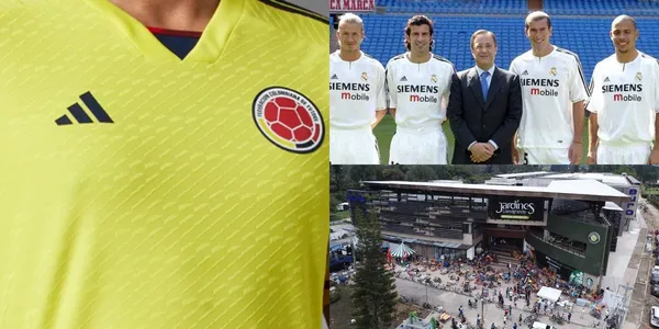 Es colombiano, de los pocos que ha rechazado al Real Madrid y ahora es un empresario que tiene su propio centro comercial.