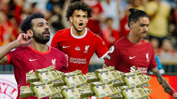 Es crack en Liverpool y el insólito salario que tiene Luis Díaz vs Salah y Núñez