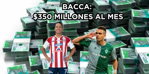 Es interesante la comparativa de sueldos de estos dos delanteros, uno va rumbo al retiro y al otro le quedan muchos años de carrera.