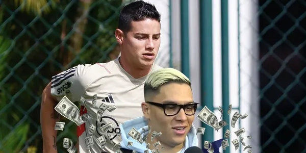 Es un atacante de 20 años que tiene paso por la Selección Colombia sub-20.