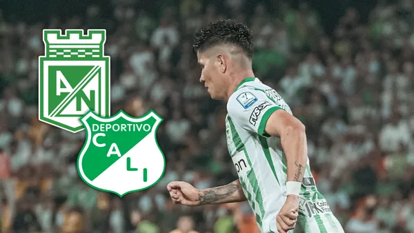 Esta fue la reacción de los hinchas del verdolaga luego de la victoria ante el Deportivo Cali Foto: Escudoteca y Nacionaloficial