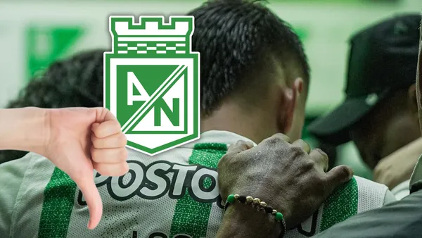 Esta sería la sanción para Atlético Nacional de acuerdo con la DIMAYOR Foto: Nacionaloficial y Escudoteca