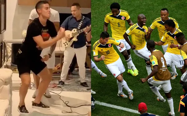 Esta vez no fue su nivel futbolistico, sino James Rodríguez hizo algo que se viralizó a nivel mundial y llegó a Colombia