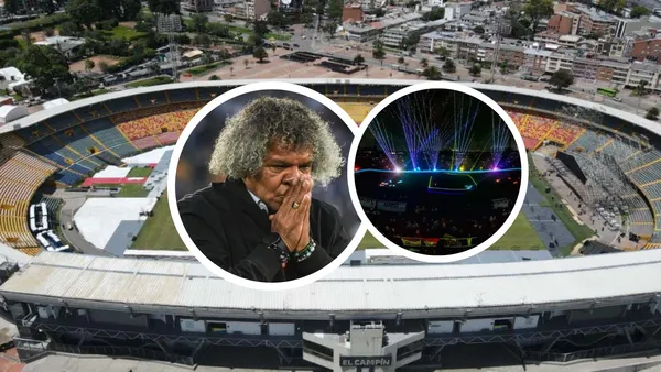 Estadio El Campín Foto: Alcaldía de Bogotá y Publimetro