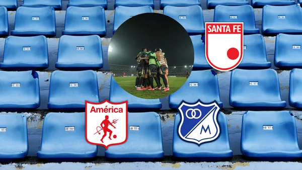 Estadio y Atlético Nacional Foto: Nacionaloficial, Pexels y Esdcudoteca