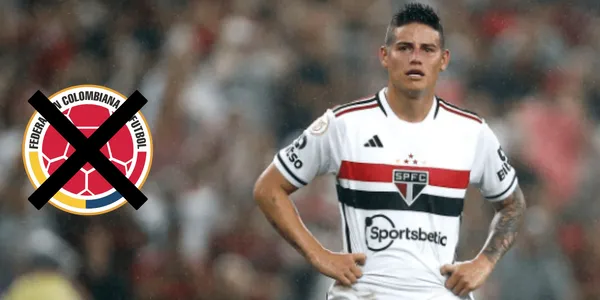 Estas son las razones por las que James Rodríguez no debería ser convocado a los primeros partidos de las Eliminatorias Sudamericanas.