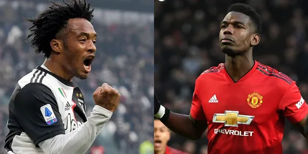 Este club europeo invertiría USD 95 millones para que Juan Guillermo Cuadrado y Paul Pogba jueguen juntos.
