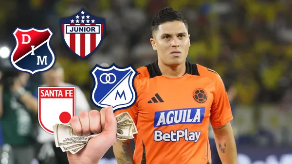 Este equipo quiere sorprender a sus hinchas y ya pregunta por Juanfer Foto: Pexels, Escudoteca y Juanfer Quintero Oficial