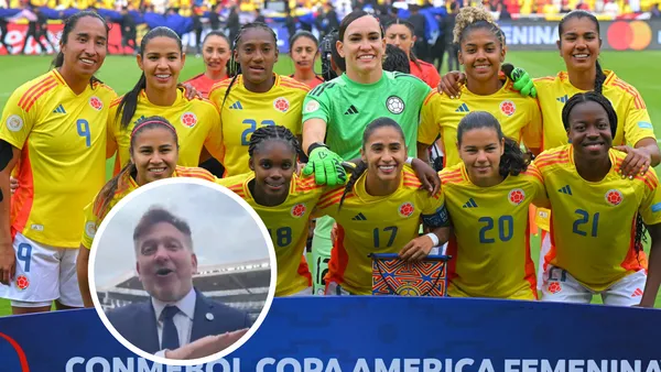 Este es el mensaje del dirigente de la CONMEBOL a la Selección Colombia Foto: Captura de Conmebol y Conmebol
