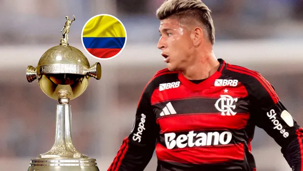 Este es el otro colombiano que se ilusiona con la conquista de la Copa Libertadores Foto: Flamengo, Conmebol y Pexels