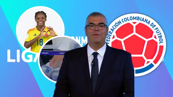 Este es el sorteo de la Liga de Naciones Femenina para la Selección Colombia Foto: FCF, Escudoteca y CONMEBOL