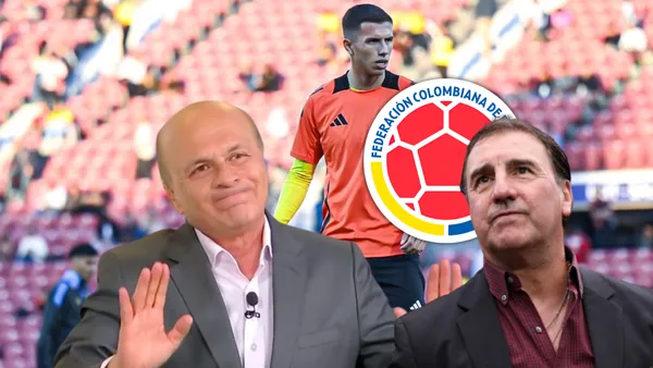 Este fue el pedido expreso que el periodista le hizo a Néstor Lorenzo Foto: FCF, Captura de Win Sports y Escudoteca