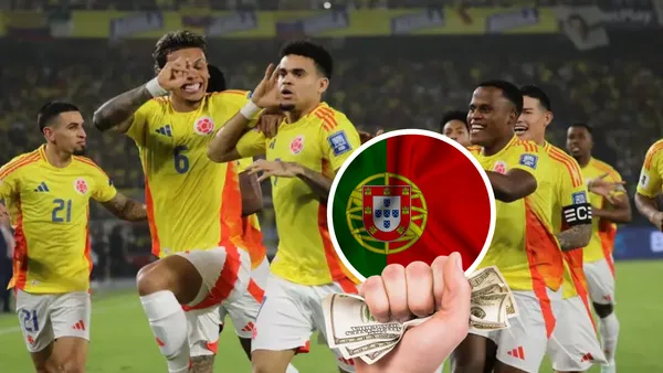 Este jugador de la Selección Colombia está por partir a Portugal Foto: FCF, Escudoteca y Pexels