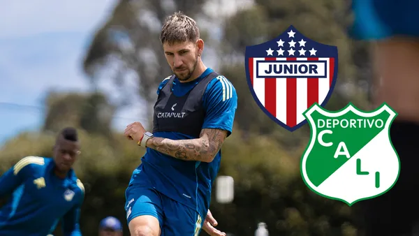 Este jugador de Millonarios ya está en carpeta de Junior y Deportivo Cali Foto: MFC y Escudoteca