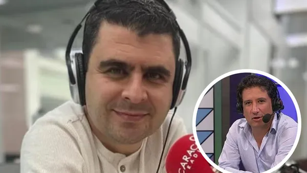 Este será el tremendo cambio de Juan Felipe Cadavid tras la salida de Casale en RCN radio Foto: JFC y Captura de Win Sports