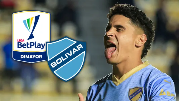 Este sería el nuevo colombiano que alistaría maletas camino al Bolívar de La Paz Foto: Escudoteca y Club Bolívar