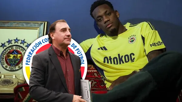 Este sería el plan de Néstor Lorenzo con Jhon Jader Durán en la Selección Colombia Foto: FCF, Escudoteca y Fenerbahce