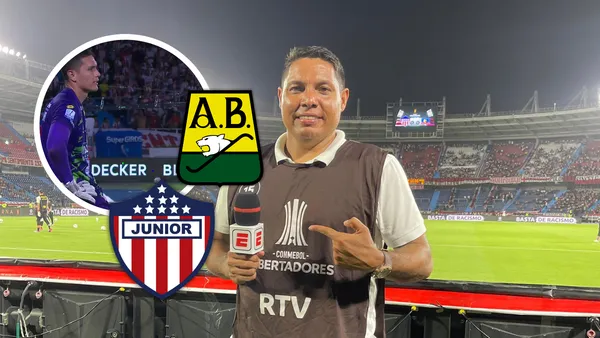 Esto dijo la leyenda del Juniot en sus redes sociales Foto: Martín Arzuaga, Escudoteca y Captura de Win Sports