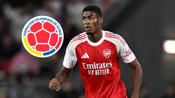 Esto haría Christian Mosquera respecto a lo que puede ser su futuro a nivel selecciones Foto: Arsenal FC y Escudoteca