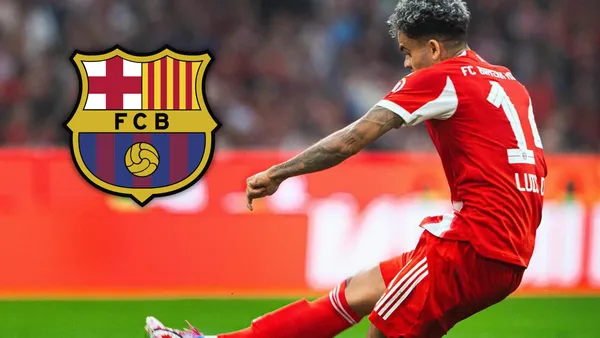 Esto pudo pasar entre Luis Díaz y el FC Barcelona, mira los detalles Foto: Luis Díaz y Escudoteca