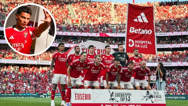 Estos fueron los primeros números tras el debut del colombiano en Portugal Foto: SL Benfica