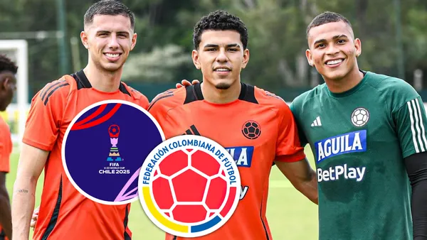 Estos son los llamados en la Selección Colombia para la Copa del Mundo Sub 20 Foto: FCF, Escudoteca y FIFA