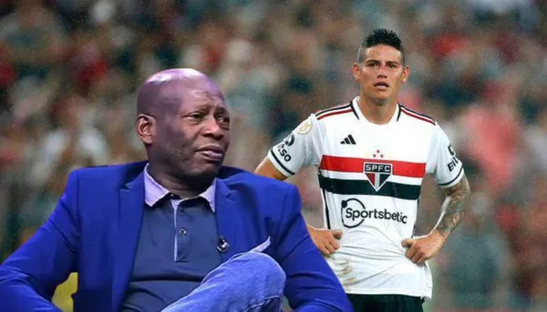 Ex delantero colombiano fue duro con James Rodríguez.