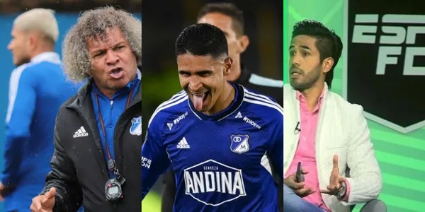 Fabián Vargas opinó sobre la manera más efectiva de usar a Daniel Cataño en Millonarios FC contra Atlético Mineiro.