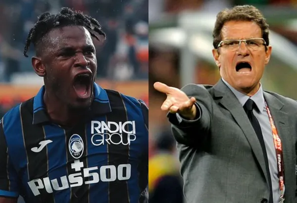 Fabio Capello tuvo unas palabras de elogio sobre el colombiano Duván Zapata.