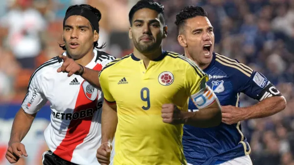 Falcao, de River a Millonarios, una historia de leyenda