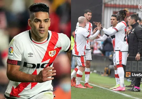 Falcao fue ovacionado por todo el estadio del Rayo Vallecano por su regreso a jugar, “El Tigre” movió las emociones de los hinchas en Vallecas y dejó claro lo que viene.
