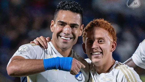 Falcao García entra en la historia del fútbol colombiano. Foto: Instagram