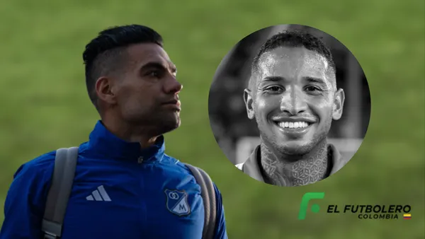 Falcao García y Juan Izquierdo. Foto: redes de Millonarios y Falcao García.