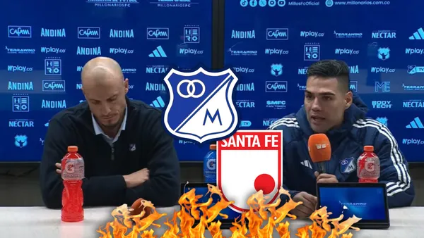 Falcao: La imagen de su inesperada reacción en la rueda de prensa que generó revuelo.