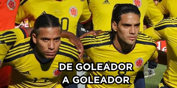 Falcao reaccionó por lo que logró Dayro Moreno. Foto tomada de Falcao en Twitter.