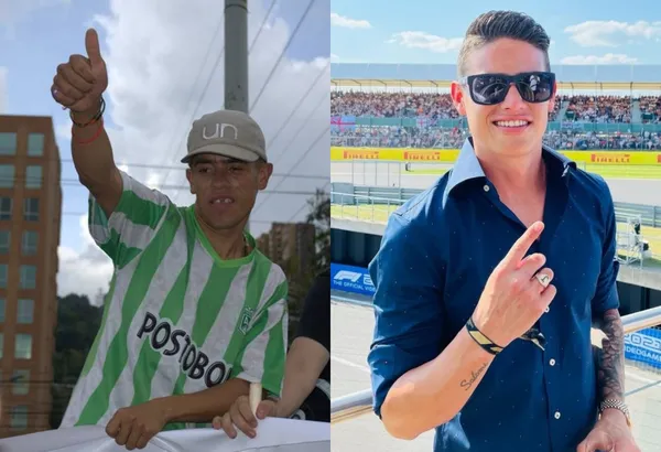 Falleció el famoso hincha de Atlético Nacional, conocido como “El Fuicioso” y se recordó un sueño que tenía con James Rodríguez.