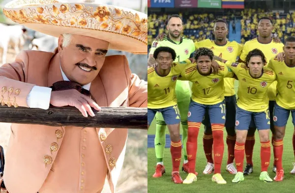 Falleció Vicente Fernández y el reconocido artista mexicano respetaba mucho en Colombia a René Higuita. Incluso René hace poco tiempo le dedicó unas palabras y aparecen en una foto.