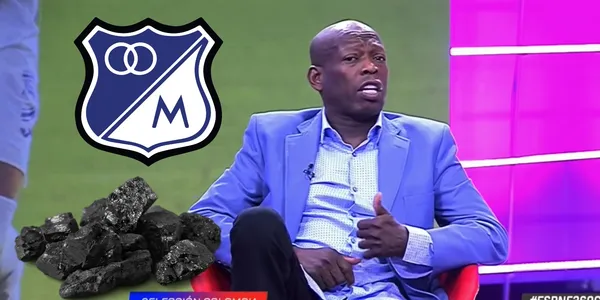 Faustino Asprilla hablando en ESPN