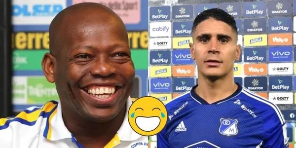 Faustino Asprilla le lanzó una pequeña trolleada a Daniel Cataño de Millonarios FC en ESPN Colombia.