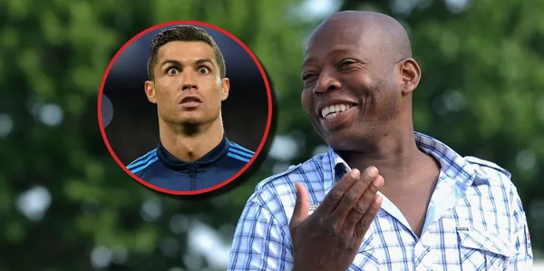 Faustino Asprilla de manera natural es famoso por su zona baja, pero Cristiano Ronaldo paga para mejorar en ese tema de su cuerpo.