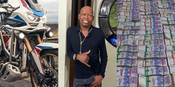 Faustino Asprilla mostró la lujosa moto de $100 millones de pesos colombianos que usaba cuando iba a entrenar.