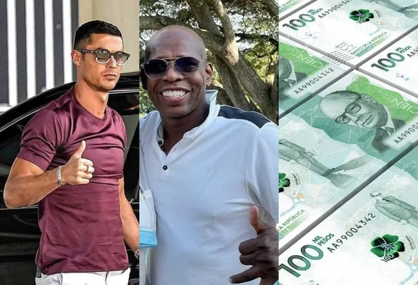 Faustino Asprilla se habría gastado una millonaria cifra en Colombia.