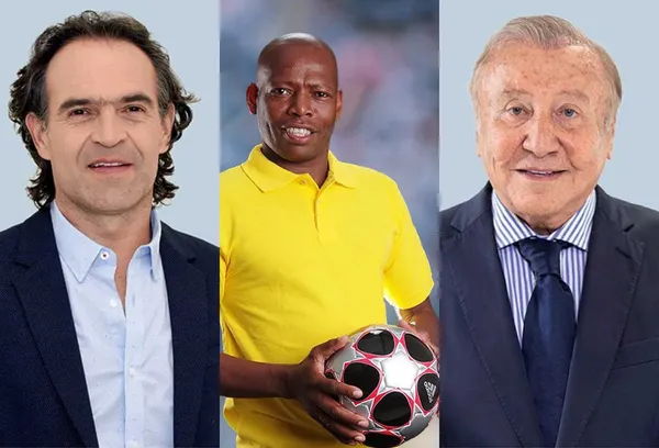 Faustino Asprilla no solo es fútbol y fiesta, también está pendiente de la política en Colombia y tiene a su candidato a presidente.