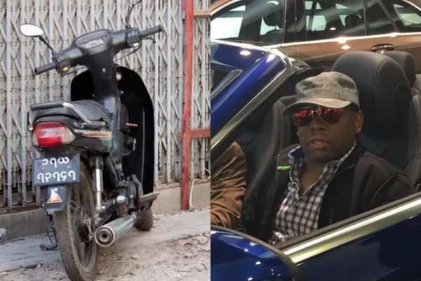 Faustino Asprilla en sus inicios andaba en moto, gracias a sus goles ha tenido la dicha de tener autos de lujo que presume en las redes.