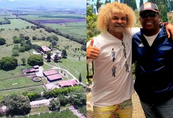 Faustino Asprilla tiene una inmensa finca en Tuluá y allí han ido cracks como Carlos Valderrama a pasarla bien.