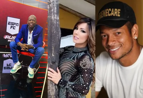 Faustino Asprilla y Fredy Guarín en temas del corazón han tenido una suerte parecida y al mismo tiempo muy distante.