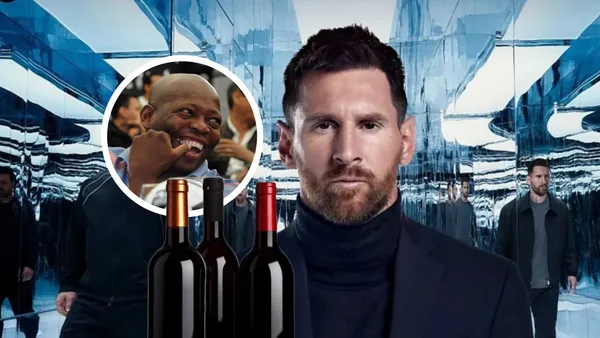 Faustino Asprilla y Lionel Messi Foto: Mdz Online y Semana