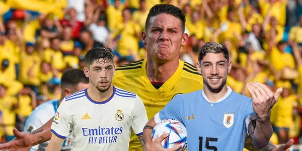 Federico Valverde tuvo un encuentro con Carlos Bacca en Colombia.