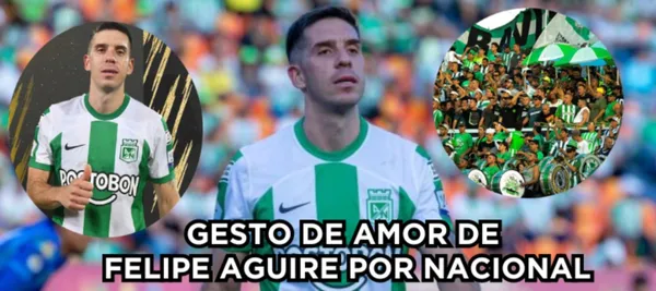 Felipe Aguirre se ha convertido en uno de los jugadores importante de Atlético Nacional